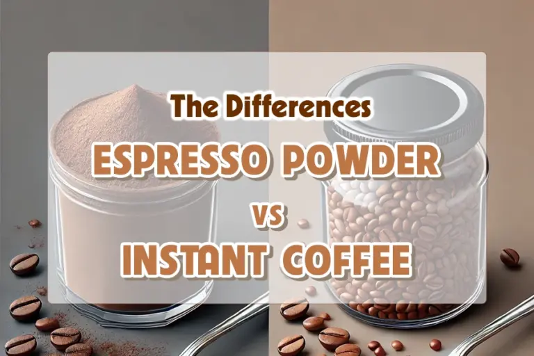 Espresso powder vs instant coffee: The differences