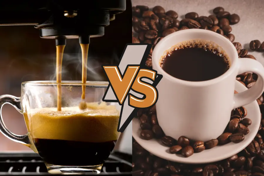 Espresso and Coffee can be easily distinguished based on some factors