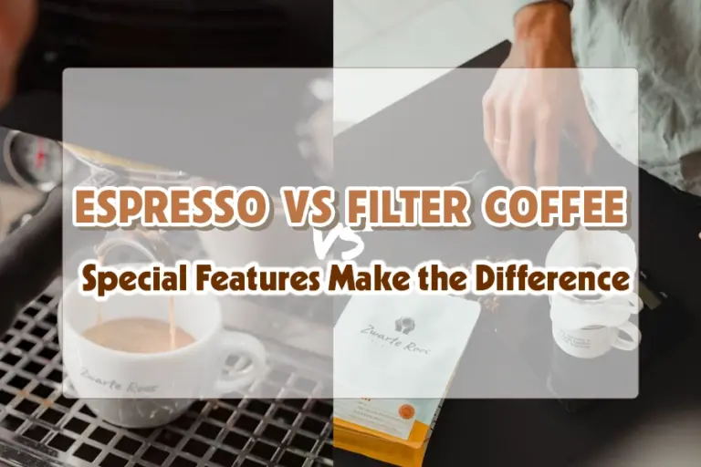 Espresso vs filter coffee: Special features make the difference