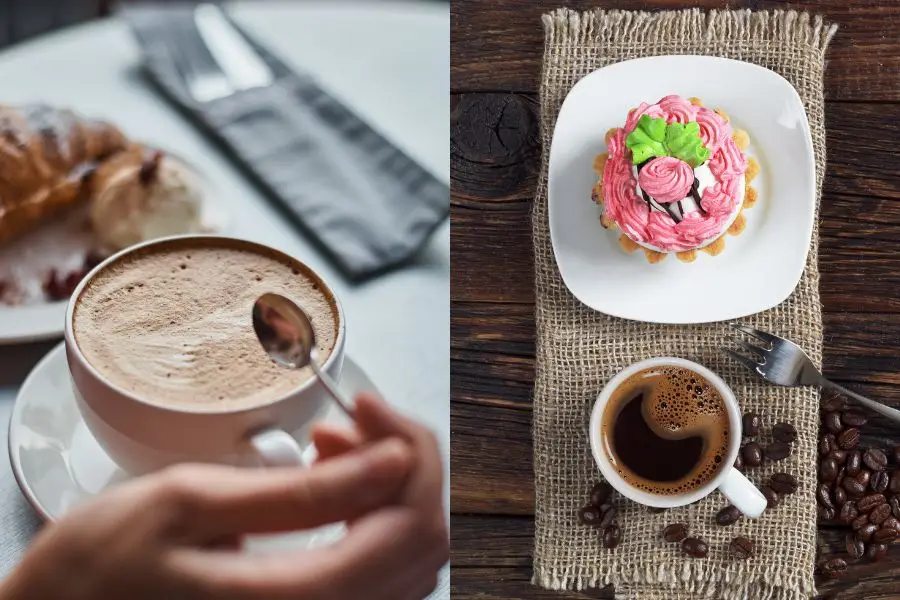 The difference between a shot of espresso and a regular cup of coffee