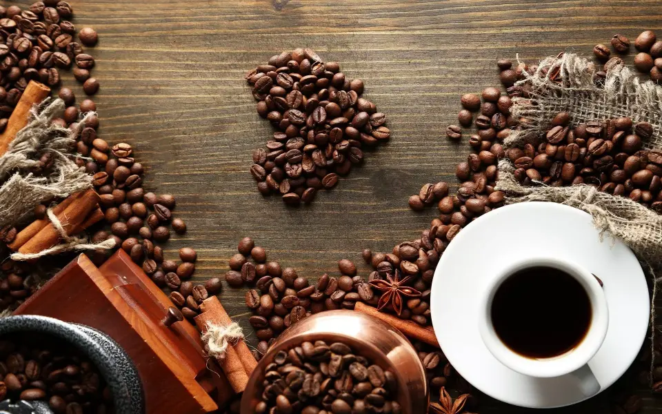 Decaf coffee beans usually go through a process to remove up to 97% of the caffeine content